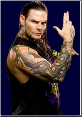 Jeff Hardy Full Sleeve Tattoo 